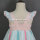 Striped Beach Party Wear Sleeveless kids Long Dress